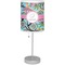 Summer Flowers Lamp with Drum Shade (Personalized)