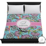 Summer Flowers Duvet Cover - Full / Queen (Personalized)
