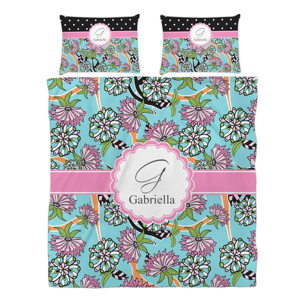 Summer Flowers Duvet cover Set - Queen - Alt Approval