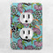 Summer Flowers Electric Outlet Plate - LIFESTYLE