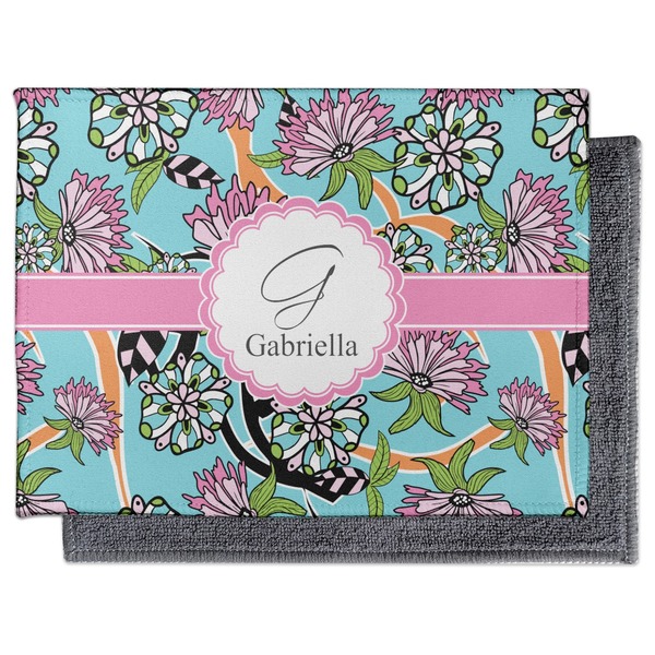 Summer Flowers Electronic Screen Wipe - Flat