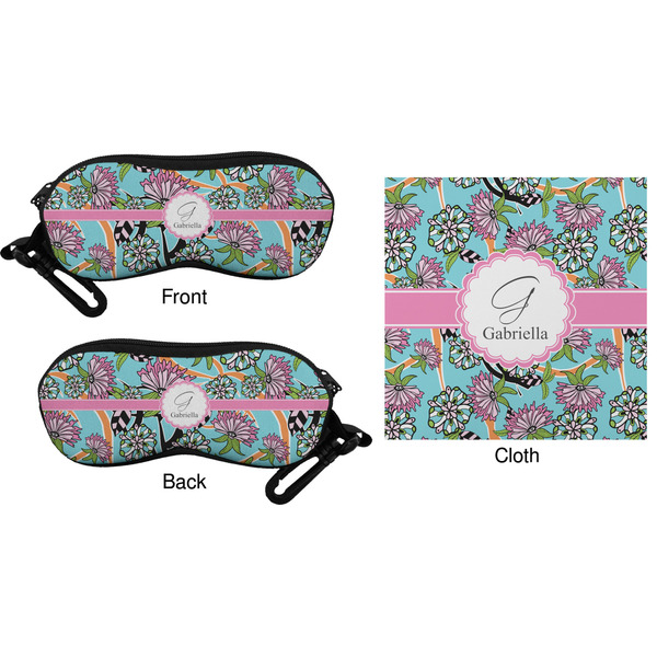 Summer Flowers Eyeglass Case & Cloth (Approval)