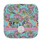 Summer Flowers Face Cloth-Rounded Corners