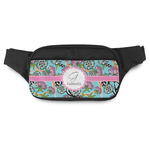 Summer Flowers Fanny Pack - Modern Style (Personalized)