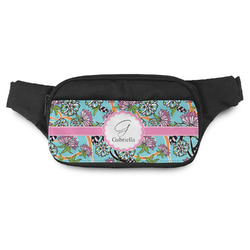 Summer Flowers Fanny Pack - Modern Style (Personalized)