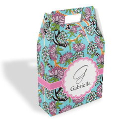Summer Flowers Gable Favor Box (Personalized)
