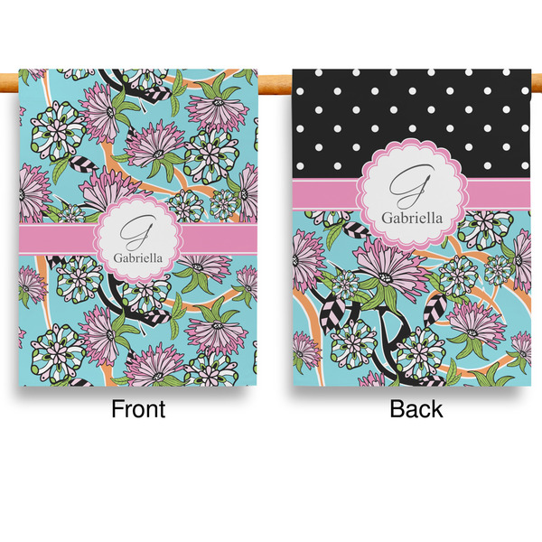 Summer Flowers Garden Flags - Large - Double Sided - APPROVAL