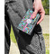 Summer Flowers Genuine Leather Womens Wallet - In Context
