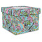Summer Flowers Gift Box with Lid - Canvas Wrapped - XX-Large (Personalized)