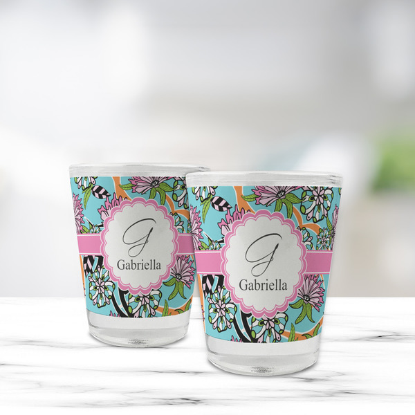 Summer Flowers Glass Shot Glass - Standard - LIFESTYLE