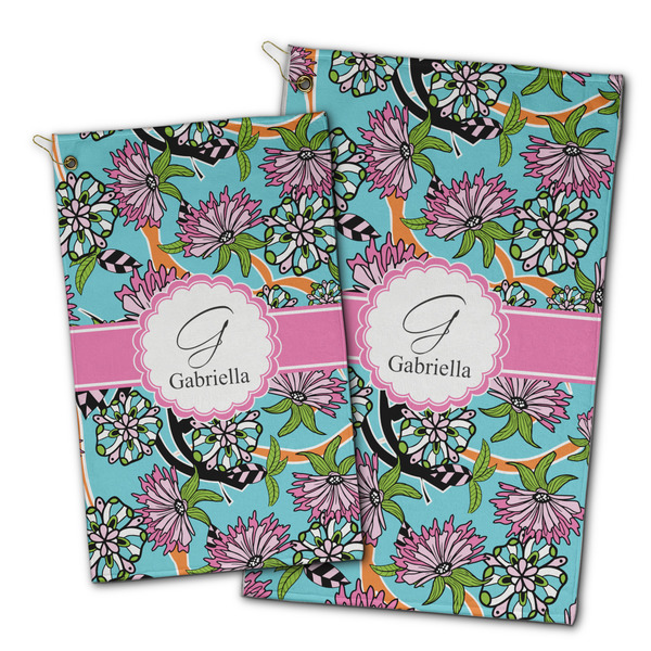 Summer Flowers Golf Towel - PARENT (small and large)