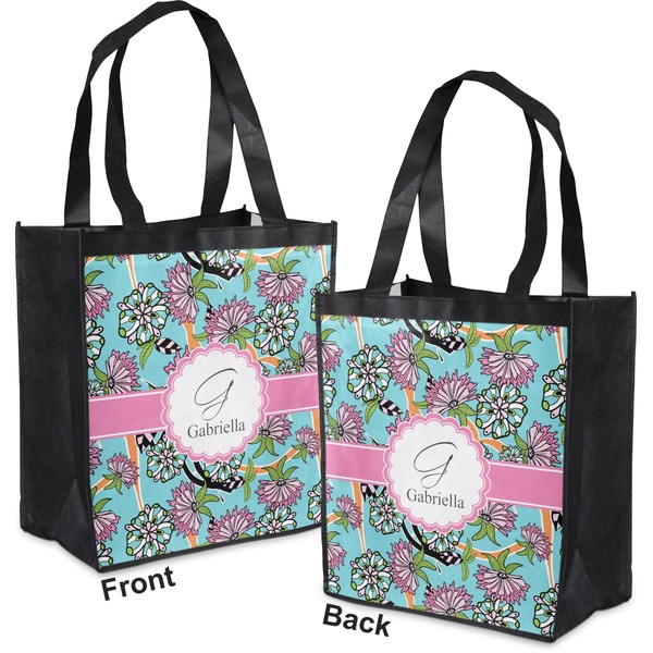 Summer Flowers Grocery Bag - Apvl
