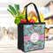 Summer Flowers Grocery Bag - LIFESTYLE