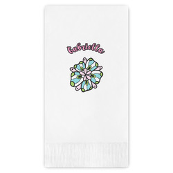 Summer Flowers Guest Paper Towels - Full Color (Personalized)