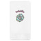 Summer Flowers Guest Napkins - Full Color - Embossed Edge (Personalized)