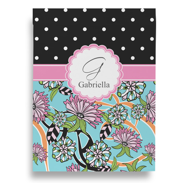 Summer Flowers House Flags - Double Sided - BACK