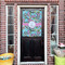 Summer Flowers House Flags - Double Sided - (Over the door) LIFESTYLE