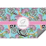 Summer Flowers Indoor / Outdoor Rug - 2'x3' (Personalized)