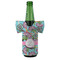 Summer Flowers Jersey Bottle Cooler - FRONT (on bottle)