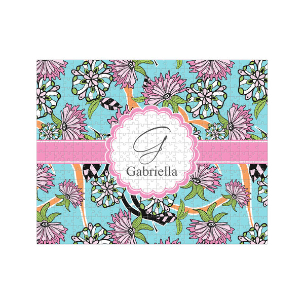 Custom Summer Flowers 500 pc Jigsaw Puzzle (Personalized)