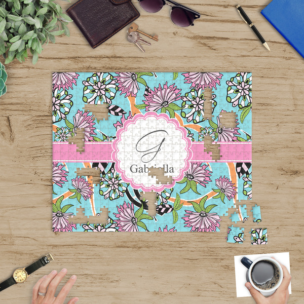 Summer Flowers Jigsaw Puzzle 500 Piece - In Context