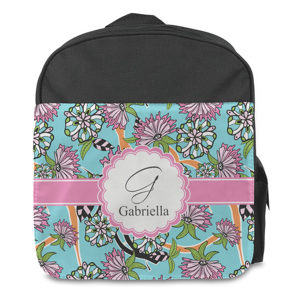 Summer Flowers Kids Backpack - Front