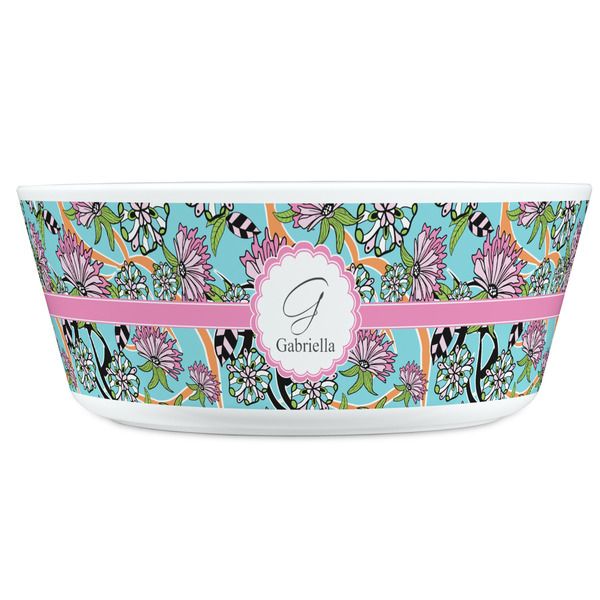 Summer Flowers Kids Bowls - FRONT