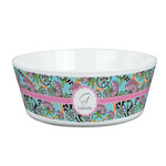 Summer Flowers Kid's Bowl (Personalized)