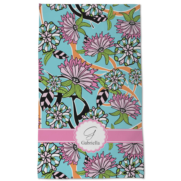 Summer Flowers Kitchen Towel - Poly Cotton - Full Front
