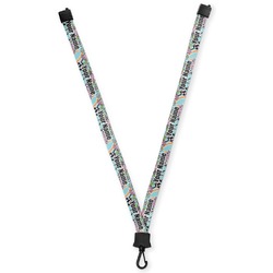 Summer Flowers Lanyard (Personalized)