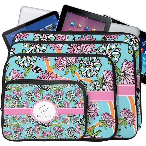 Summer Flowers Laptop Case Sizes