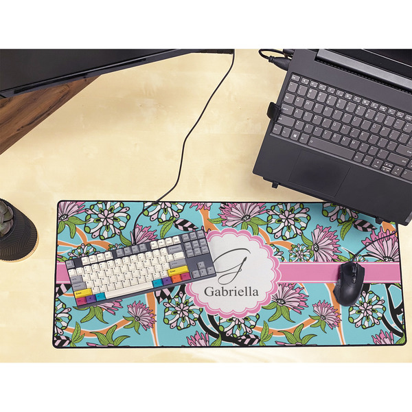 Summer Flowers Large Gaming Mats - LIFESTYLE