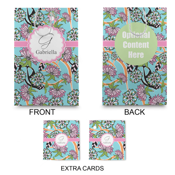 Summer Flowers Large Gift Bag - Approval