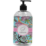 Summer Flowers Plastic Soap / Lotion Dispenser (Personalized)