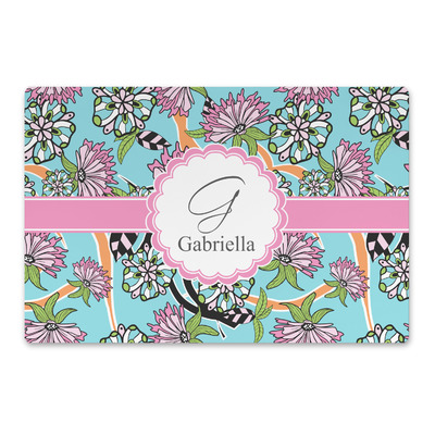 Summer Flowers Large Rectangle Car Magnet (Personalized)