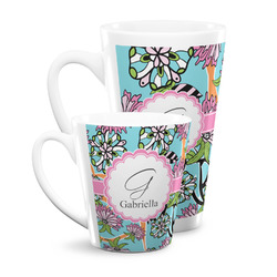 Summer Flowers Latte Mug (Personalized)