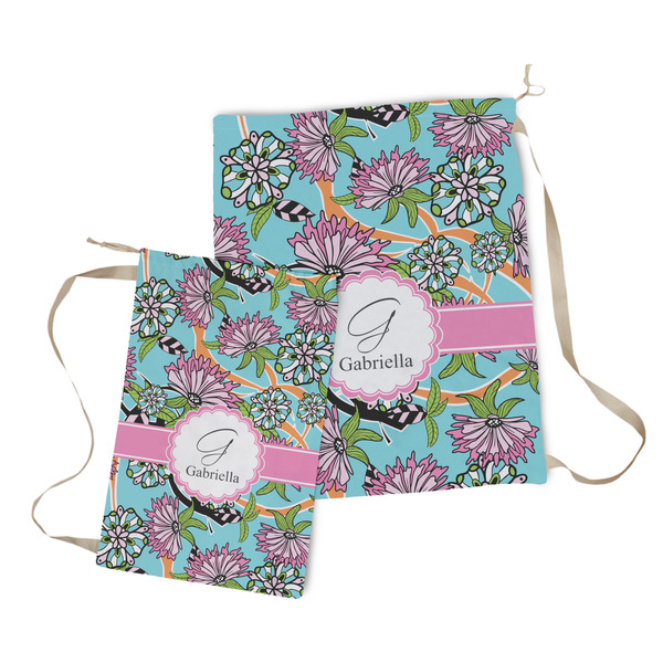 Summer Flowers Laundry Bag - Both Bags