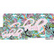 Summer Flowers License Plate (Sizes)