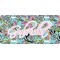 Summer Flowers Personalized Front License Plate