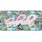 Summer Flowers Front License Plate (Personalized)
