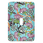Summer Flowers Light Switch Cover (Single Toggle)