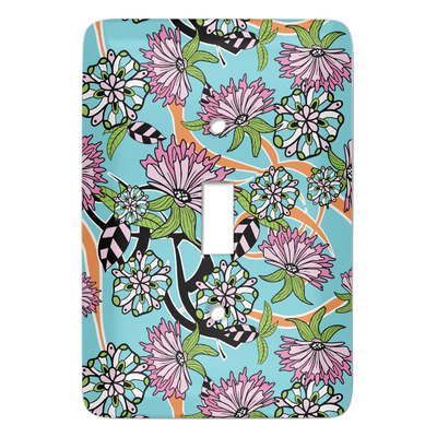 Summer Flowers Light Switch Covers (Personalized)