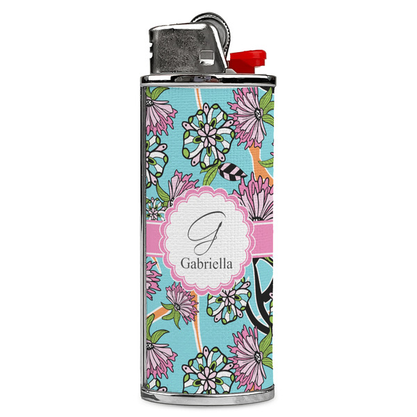 Custom Summer Flowers Case for BIC Lighters (Personalized)