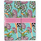 Summer Flowers Linen Placemat - Folded Half (double sided)