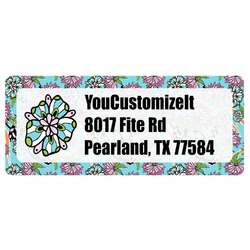 Summer Flowers Return Address Labels (Personalized)