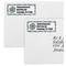 Summer Flowers Mailing Labels - Double Stack Close Up