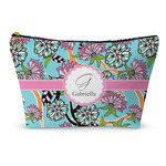Summer Flowers Makeup Bag - Small - 8.5"x4.5" (Personalized)