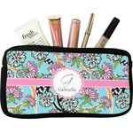 Summer Flowers Makeup / Cosmetic Bag - Small (Personalized)