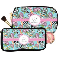 Summer Flowers Makeup / Cosmetic Bag (Personalized)