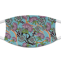 Summer Flowers Cloth Face Mask (T-Shirt Fabric)